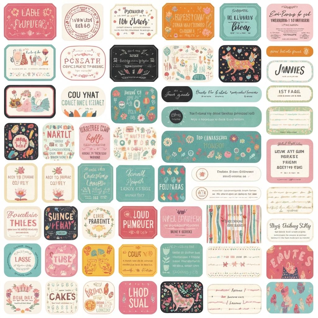 Etiquetas y Stickers